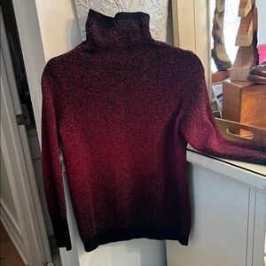 DKNY Jeans Ombré Funnel Neck Sweater EEEUC